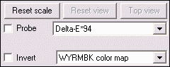 Image color difference Display options